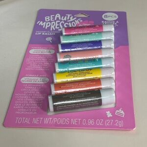 Beauty Impressions Dessert Flavoured Lip Balm Set - 8pcs